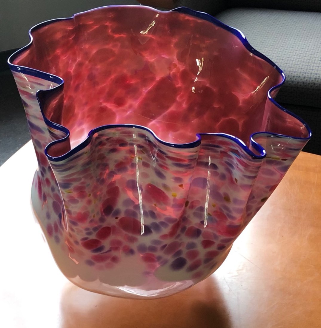 Vintage Dale Chihuly "Macchia" vase, 1985 from the Malcom Grear estate (1 of 11)