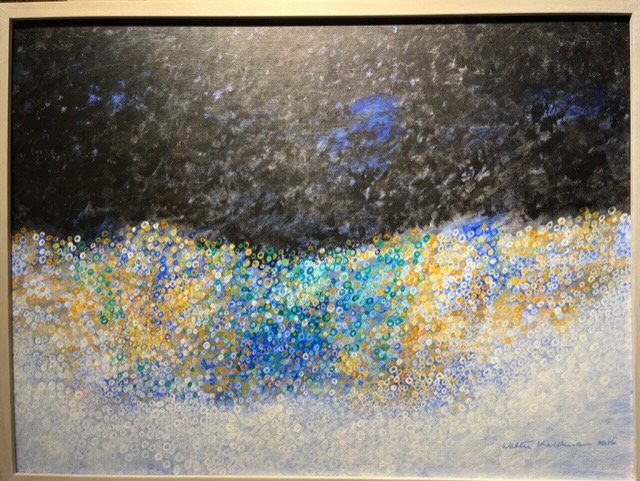 Modernist W.S. Feldman (1925-2017) Space exploration in painting, 2016 (1 of 4)