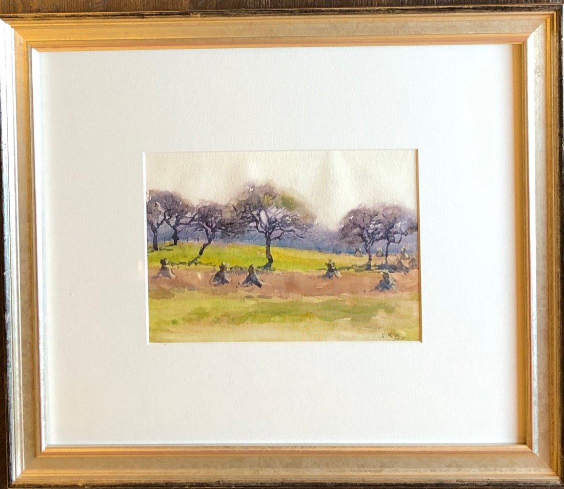 Watercolor master S.R. Burleigh paints the disappearing farms of Little Compton. (1 of 5)