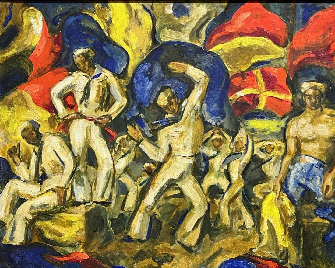 Theatrical WWII Sailor Flag Dance by J.D. Herbert (1 of 10)