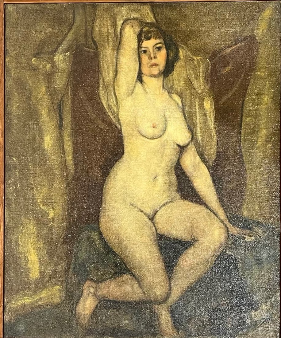 Collection of three Nudes from 1920â€™s Paris to 1940â€™s New York: Collection of Three Nudes by Herbert, Albee & Marianetti. Herbert: Oil on Canvas. 23" x 19", circa 1923. Unframed. Percy Albee (American, 1883 â€“ 1959) Pastel on paper. 15" x 11", framed: 24" x 