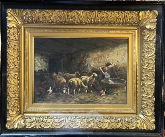 19th Century Italian Farm Scene (1 of 4)
