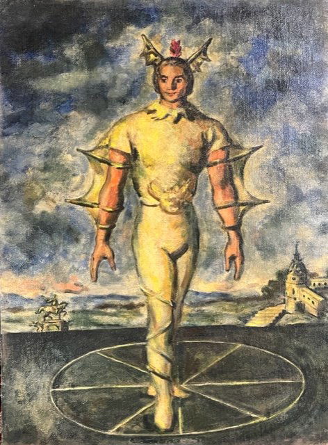 NY Art Students' League artist Theatrical Figures (1 of 7)