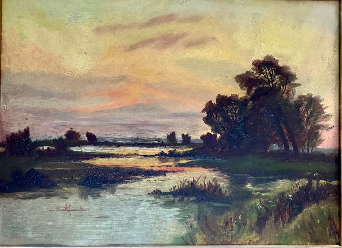 Hudson River School Landscape by Fisher (1 of 5)