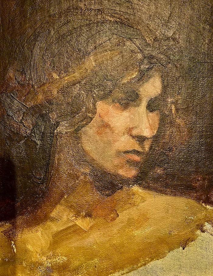 Paris Model (1924-28). Dramatic Head by J.D. Herbert (1 of 3)