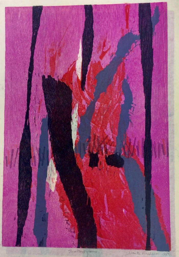 Modernist Printmaker Walter Feldman (1 of 4)