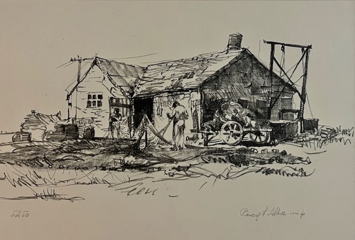 Attic sale: Providence School artist etchings (1 of 10)
