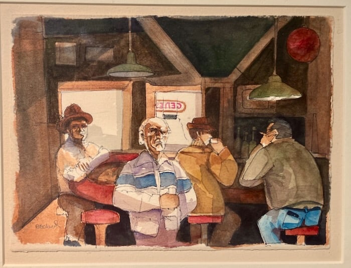 Beckwith Watercolor Pub Scenes (1 of 7)