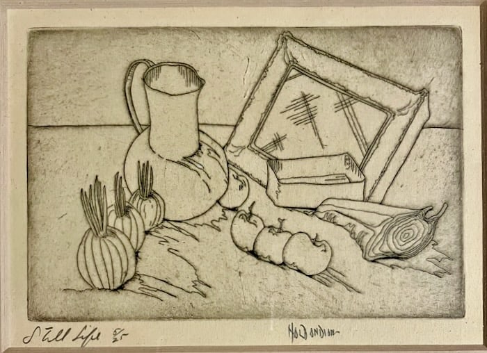 Providence School 1950s Artist Karnig Nalbanian (1 of 3)