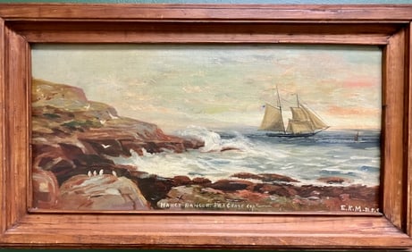 19th Century New England Schooner