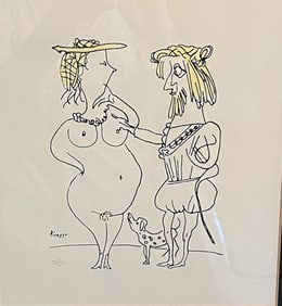 Picasso 1970's lithograph