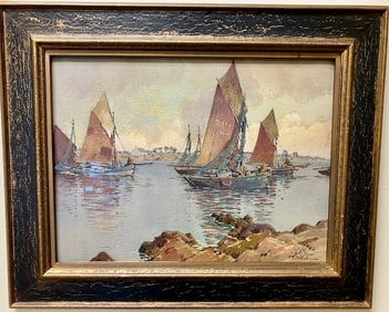 Providence School artist Dyer: Homage to the American Sailing Vessel