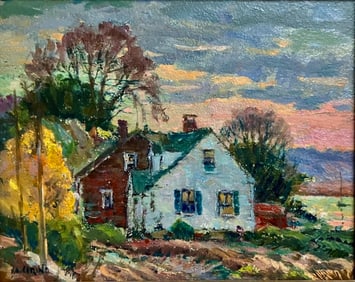 Rockport painting by Antonio Cirino