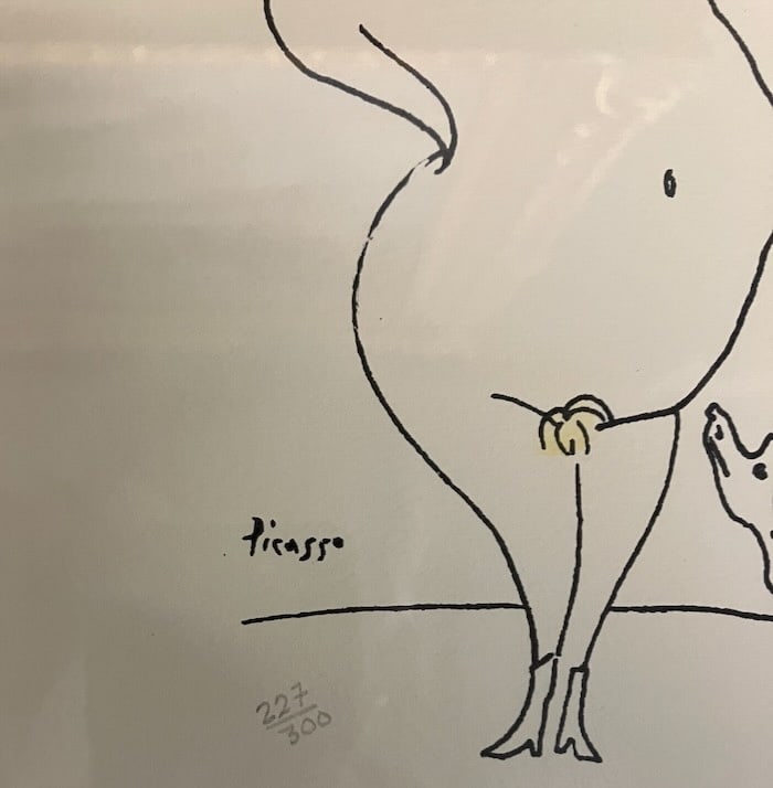 Pablo Picasso lithograph - 4