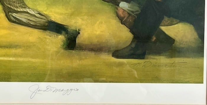 The Yankee Clipper signed lithograph - 5