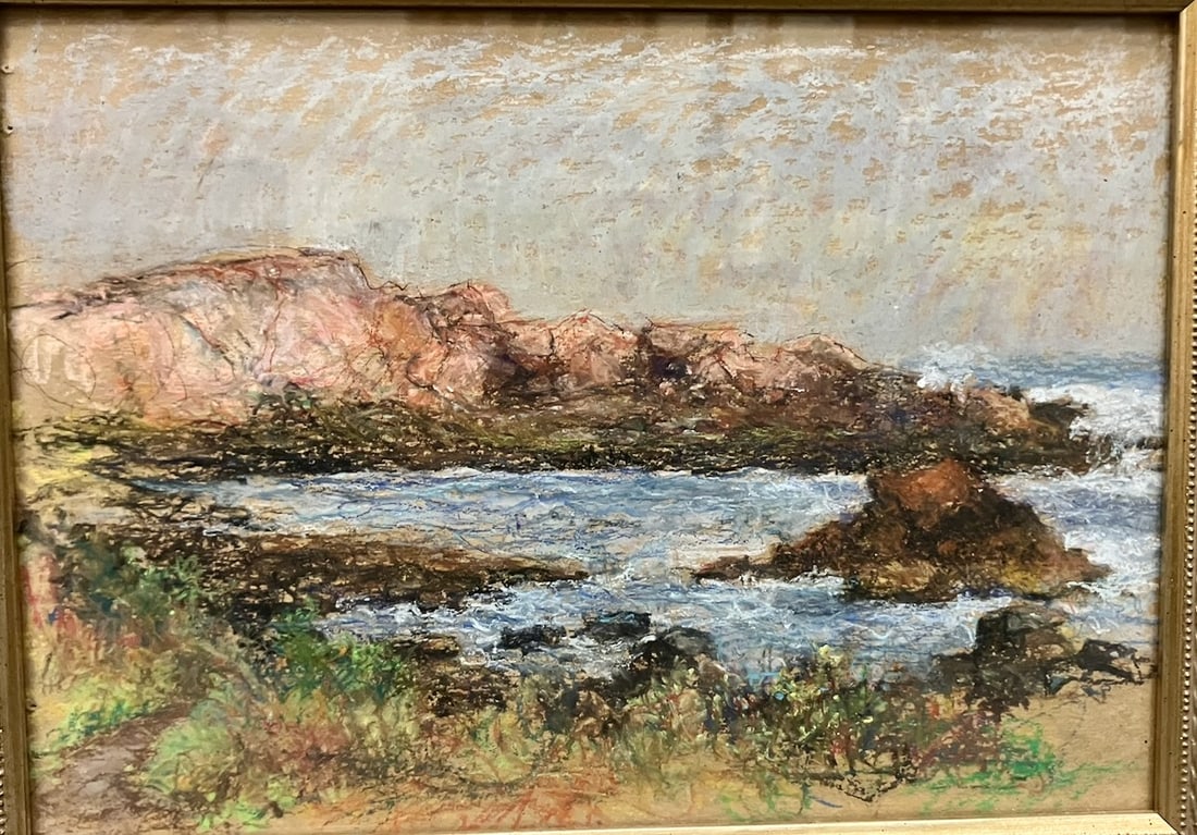 Newport Shoreline pastel (1 of 2)