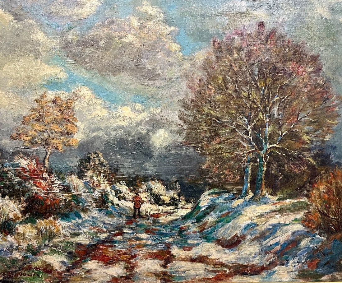 American artist Arthur Goodwin's Winter Escape (1 of 4)