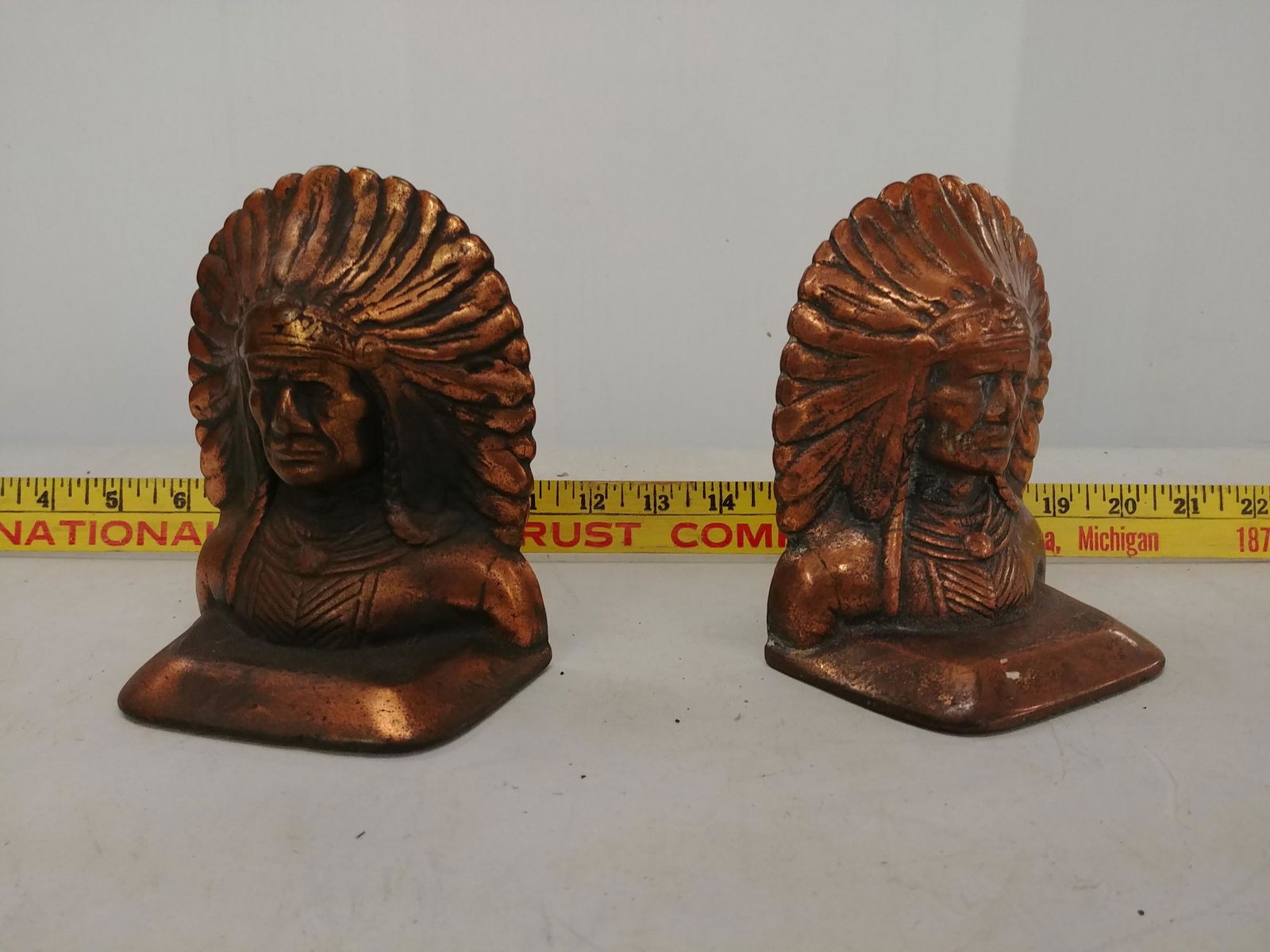 Indian head book ends (1 of 7)