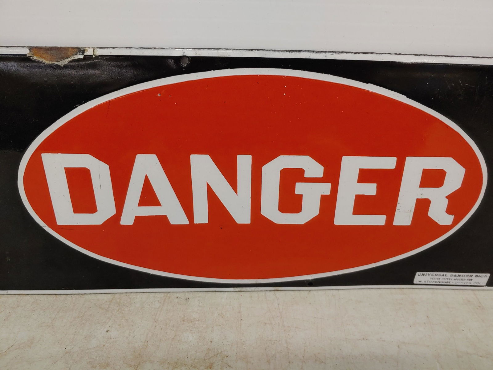 SSP DANGER Sign (1 of 5)