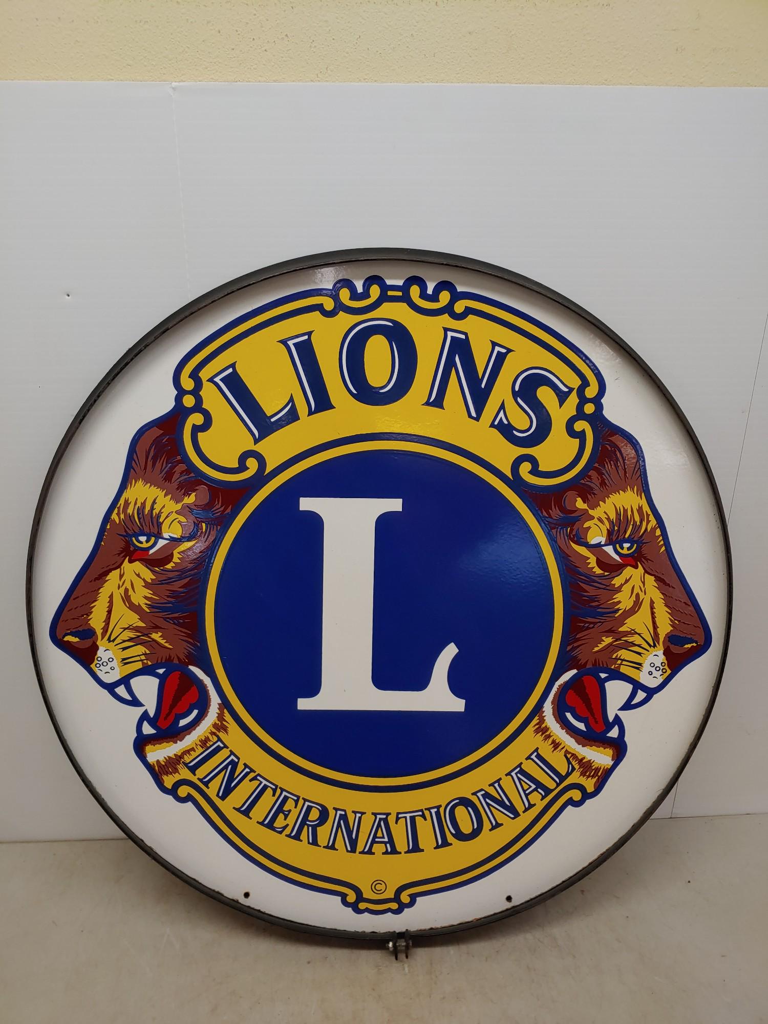 SSP Lions Club sign (1 of 7)