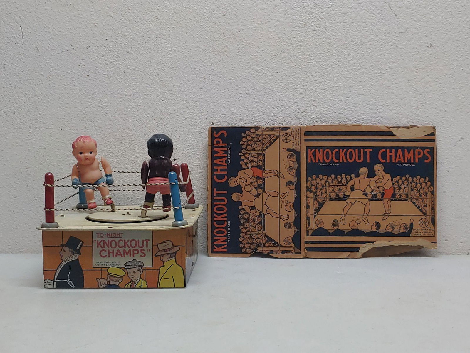 Marx Knockout Champs Wind-Up Tin Toy (1 of 14)