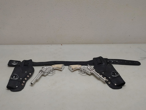 Lone Ranger Holster With Cap Guns