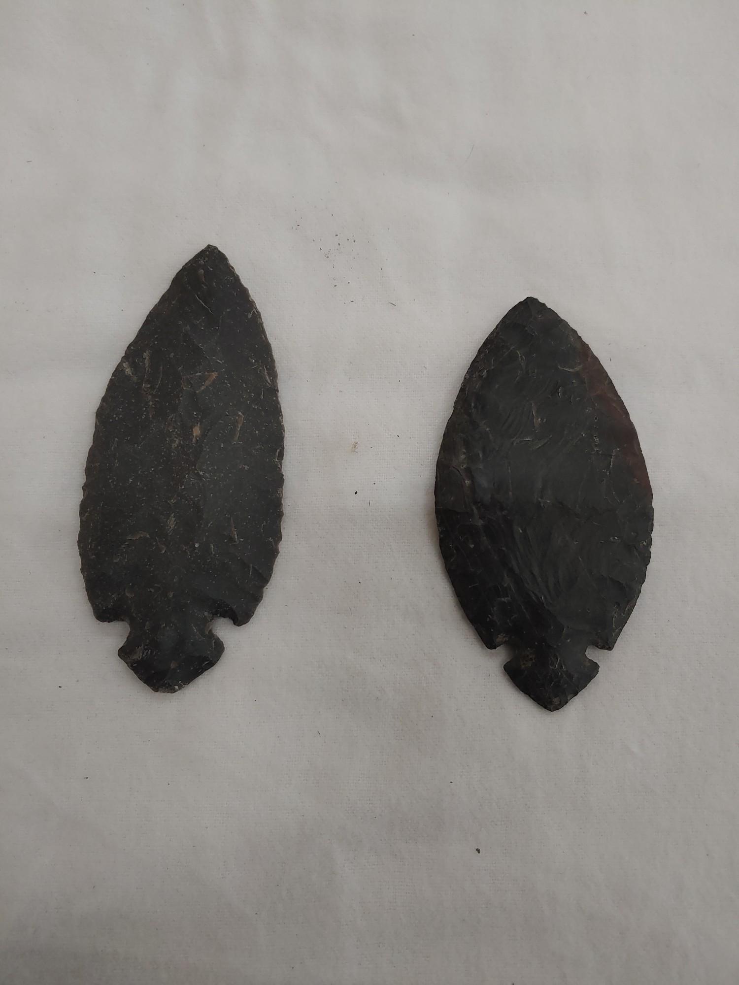 Native American Spear Tips, 4" , 3.25" Long (1 of 13)