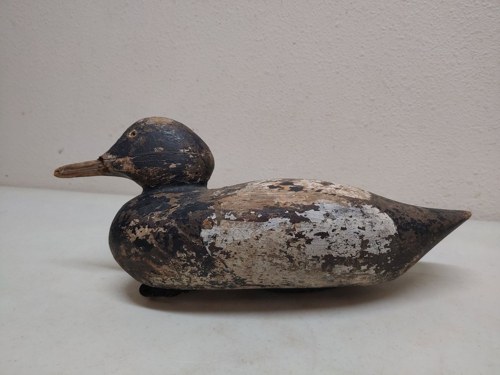 Scaup Glass-Eyed Decoy: Possible Mason