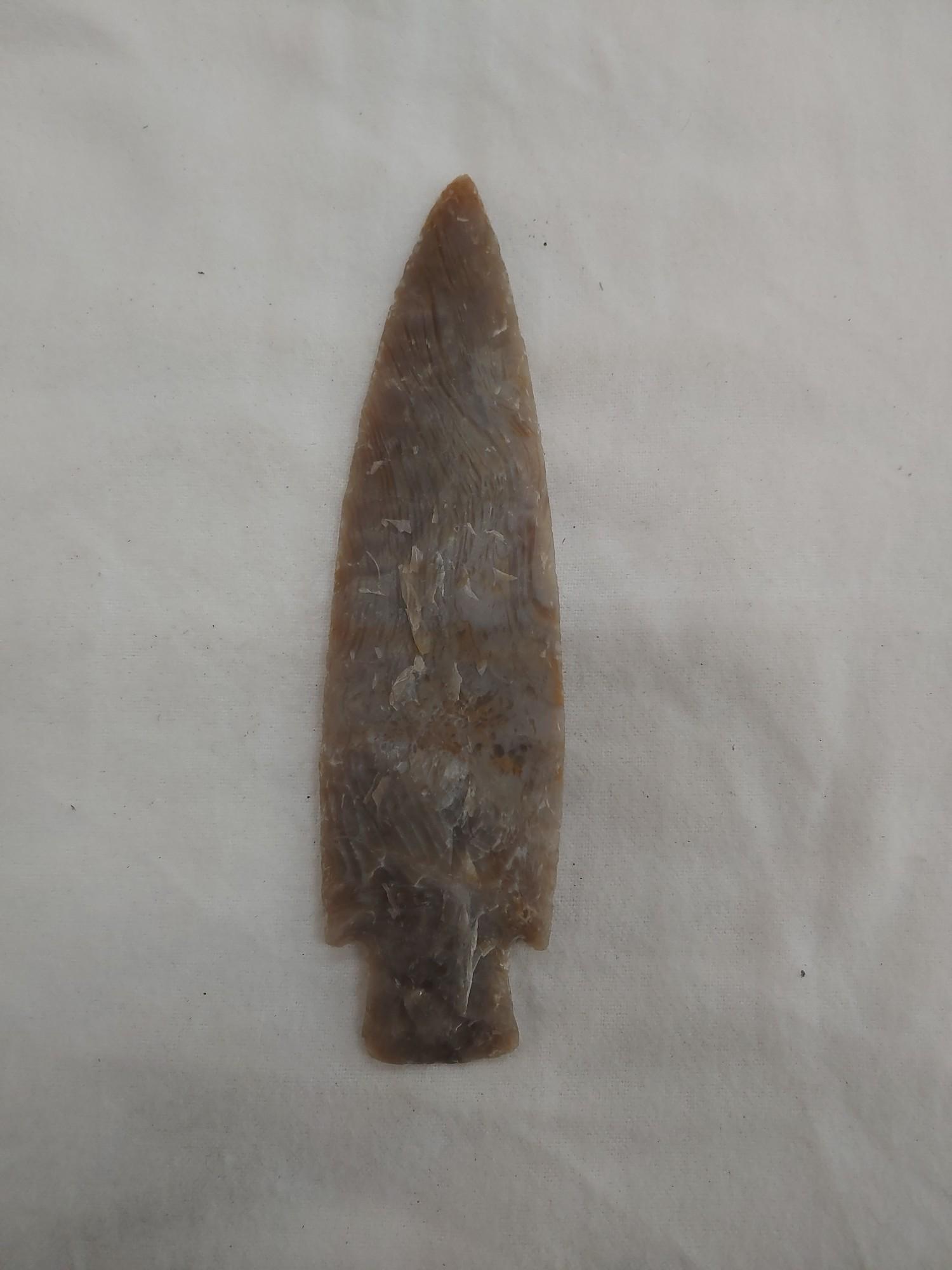 Native American Spear Tip, 6.50" Long (1 of 6)