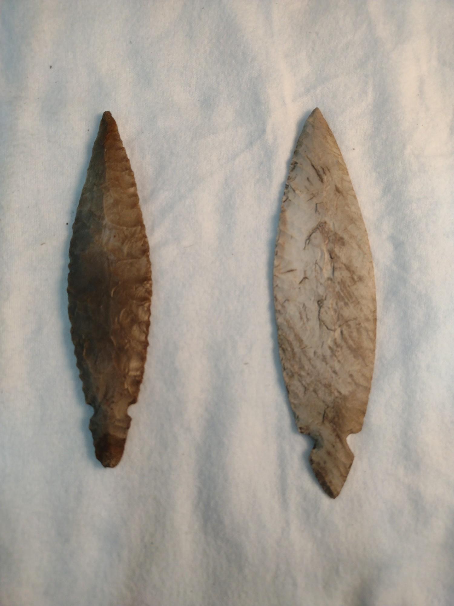 Native American Spear Tips, 5.50", 6" Long (1 of 13)
