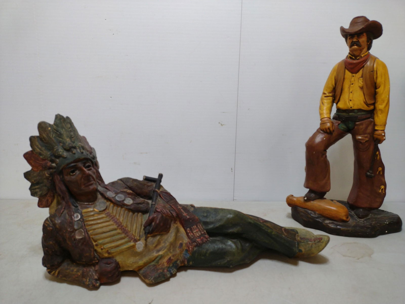 Indian and Cowboy Figures (1 of 13)