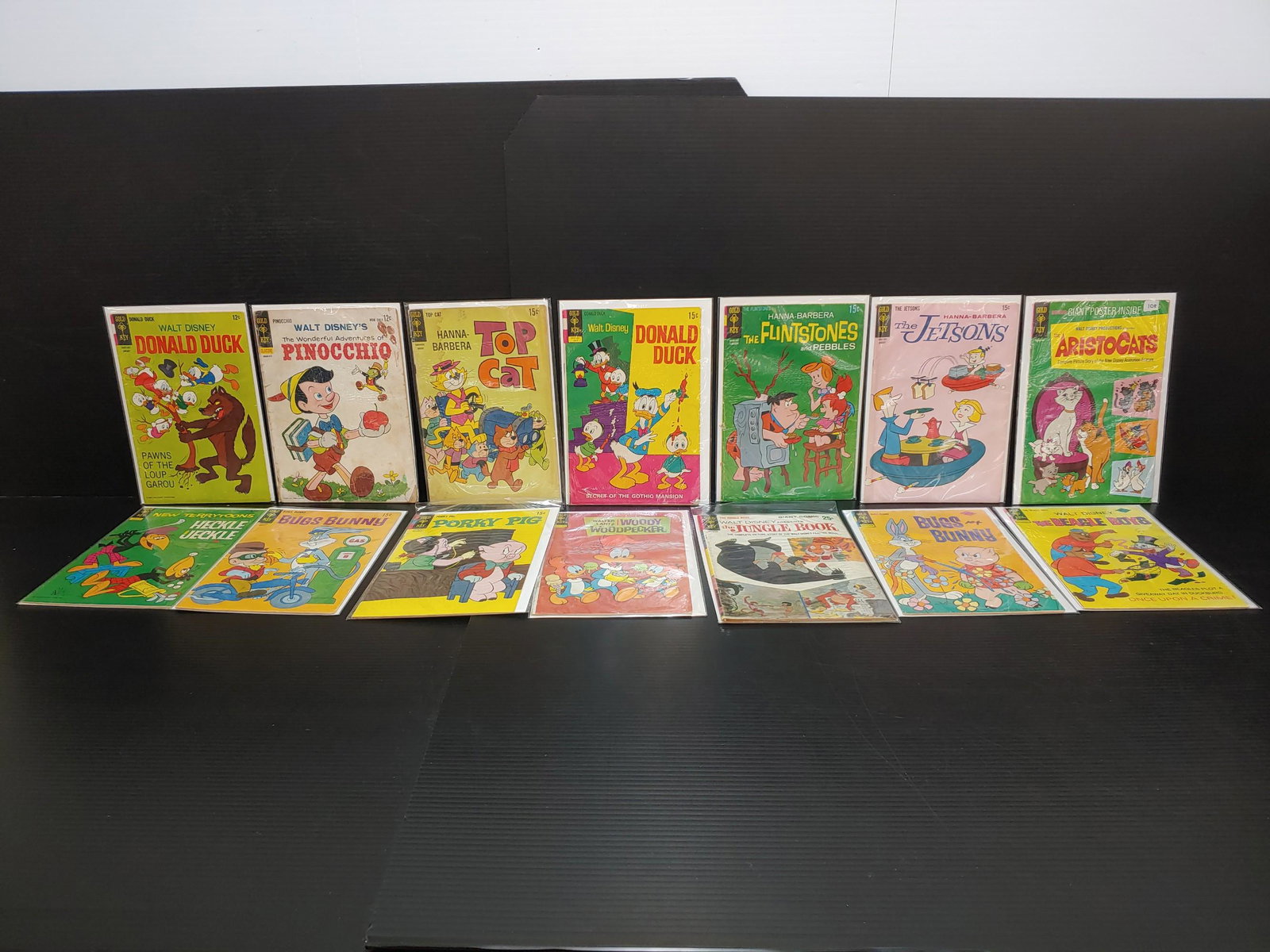 Gold Key Cartoon Comics 12-25 Cents: Walt Disney Jetsons Bugs Bunny and more
