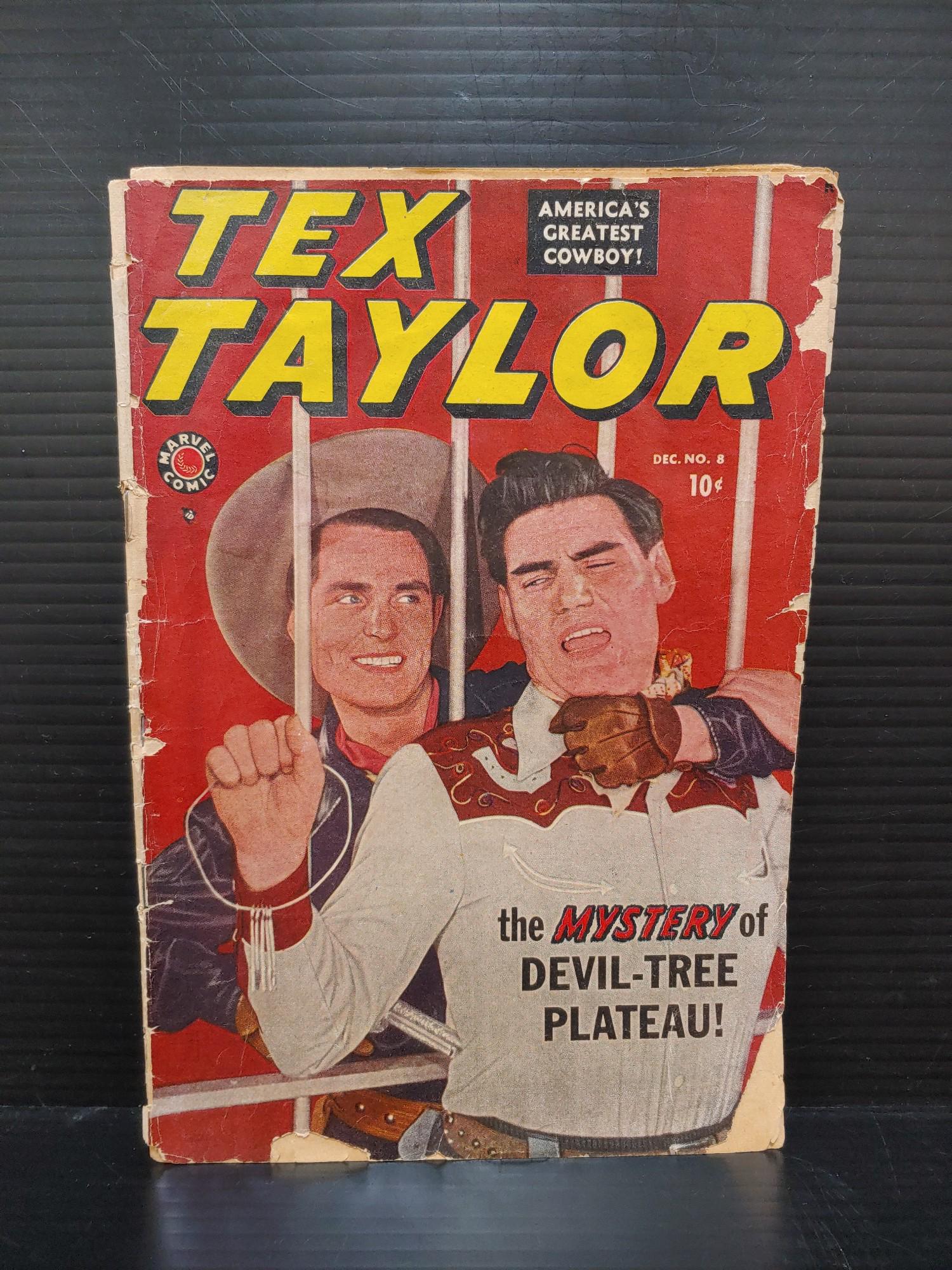 1949 Marvel Tex Taylor 10 Cent Comic (1 of 4)