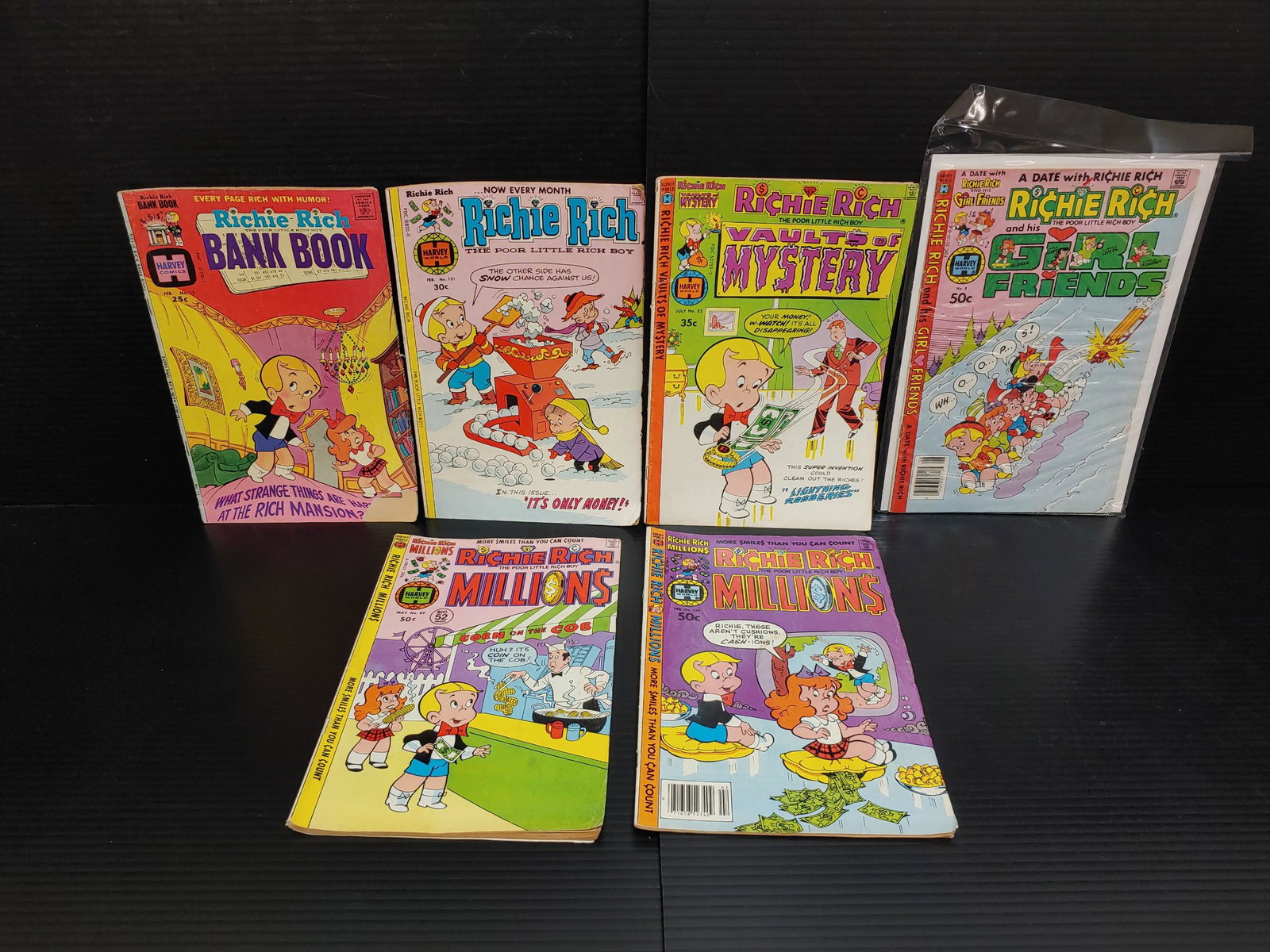 Harvey Richie Rich 25 to 50 Cent Comics: .