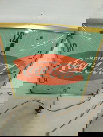 Drink Coca-Cola Advertising Clock