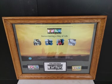 Grand Portage Passage Sled Dog Race Advertising Sign