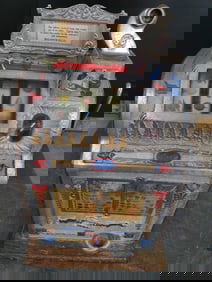 Vintage 5 Cent Mills Liberty Bell Slot Machine