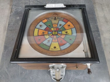 Vintage Big Shot Trade Stimulator Penny Machine