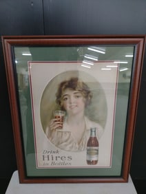 Drink Hires Advertising Art by W. Haskell Coffin