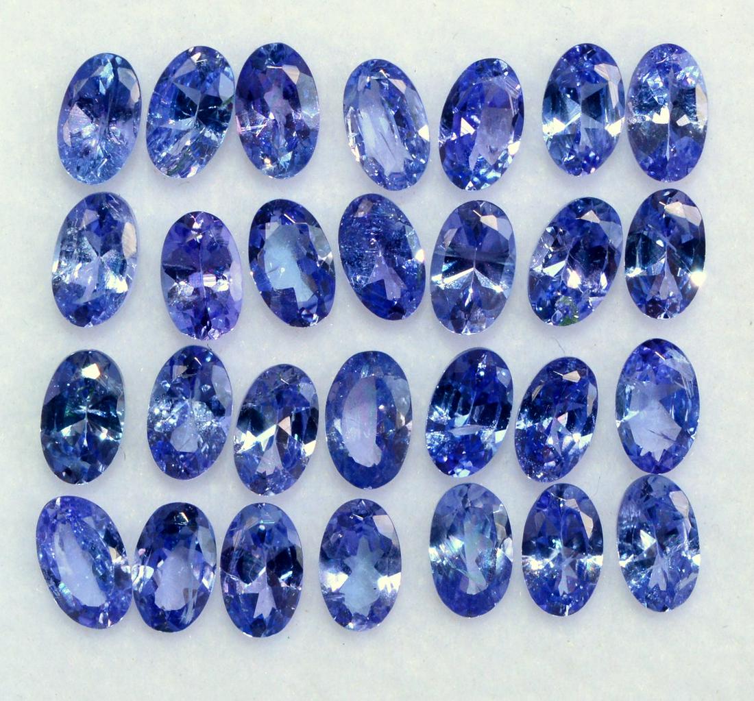 Tanzanite 5x3 MM Oval Faceted Cut 50 Pieces: Natural Tanzanite 5x3 MM Oval Faceted Cut 50 Pieces Gemstone : Tanzanite Shape : Oval Size : 5x3 MM Color : Blue Type : Faceted Cut Quantity : 50 Pieces Weight : 10 Car