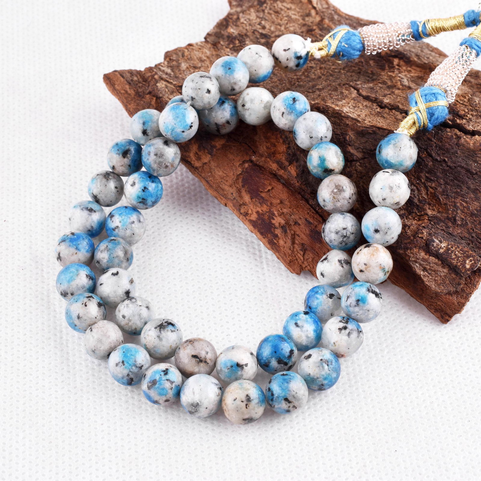 Natural K2 Japser Necklace 8 MM Round Smooth Beads Gemstone: NATURAL K2 JASPER GEMSTONE 8 MM ROUND SMOOTH BEADS ADJUSTABLE NECKLACE PRODUCT TYPE : NECKLACE MAIN STONE : K2 JASPER MAIN STONE SHAPE : ROUND MAIN STONE SIZE : 8 MM BEADS TYPE : SMOOTH BEAD