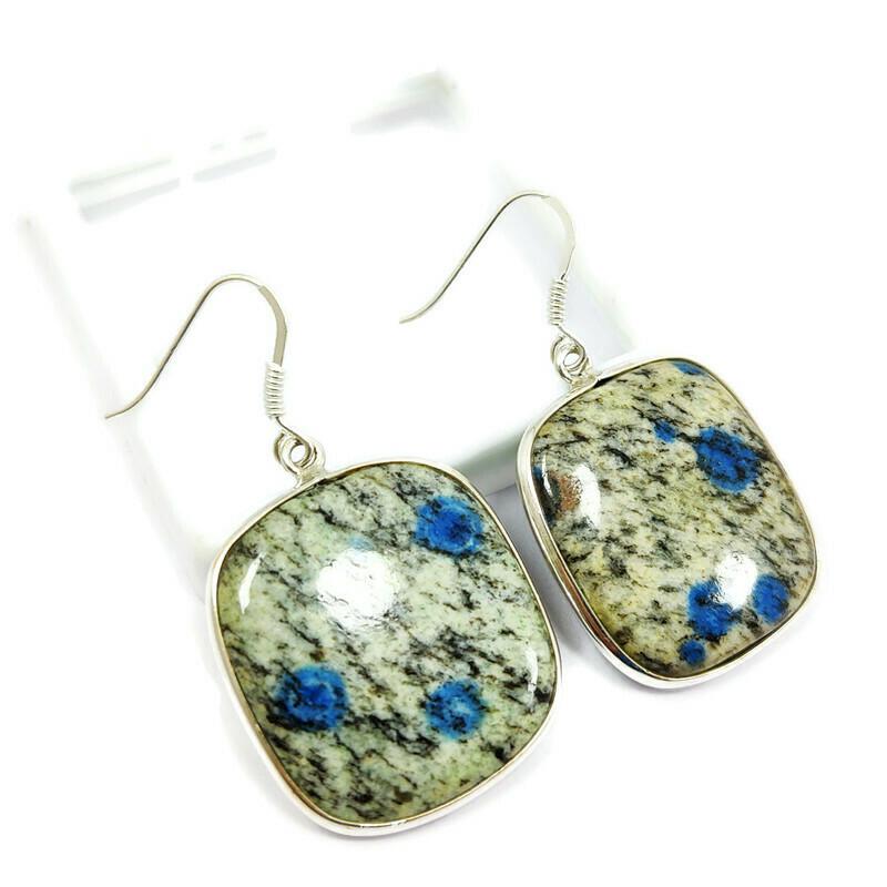 K2 JASPER 92.5 STERLING SILVER EARRING: K2 JASPER 92.5 STERLING SILVER EARRING Product Type : EARRING Main Stone : K2 JASPER Main Stone Shape : CUSHION Main Stone Size : 27X25 MM Main Stone Color : MULTICOLOR Metal : STERLING SILVER Metal P