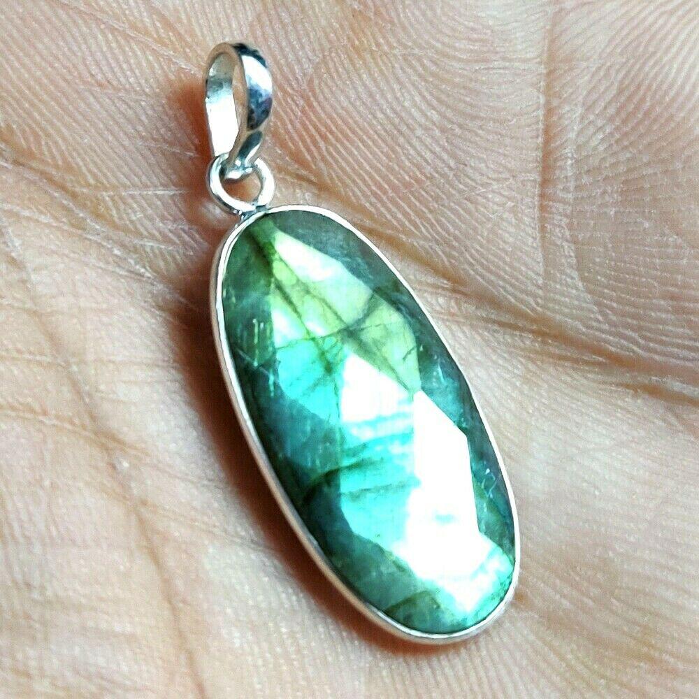 LABRADORITE 92.5 STERLING SILVER PENDANT (1 of 3)