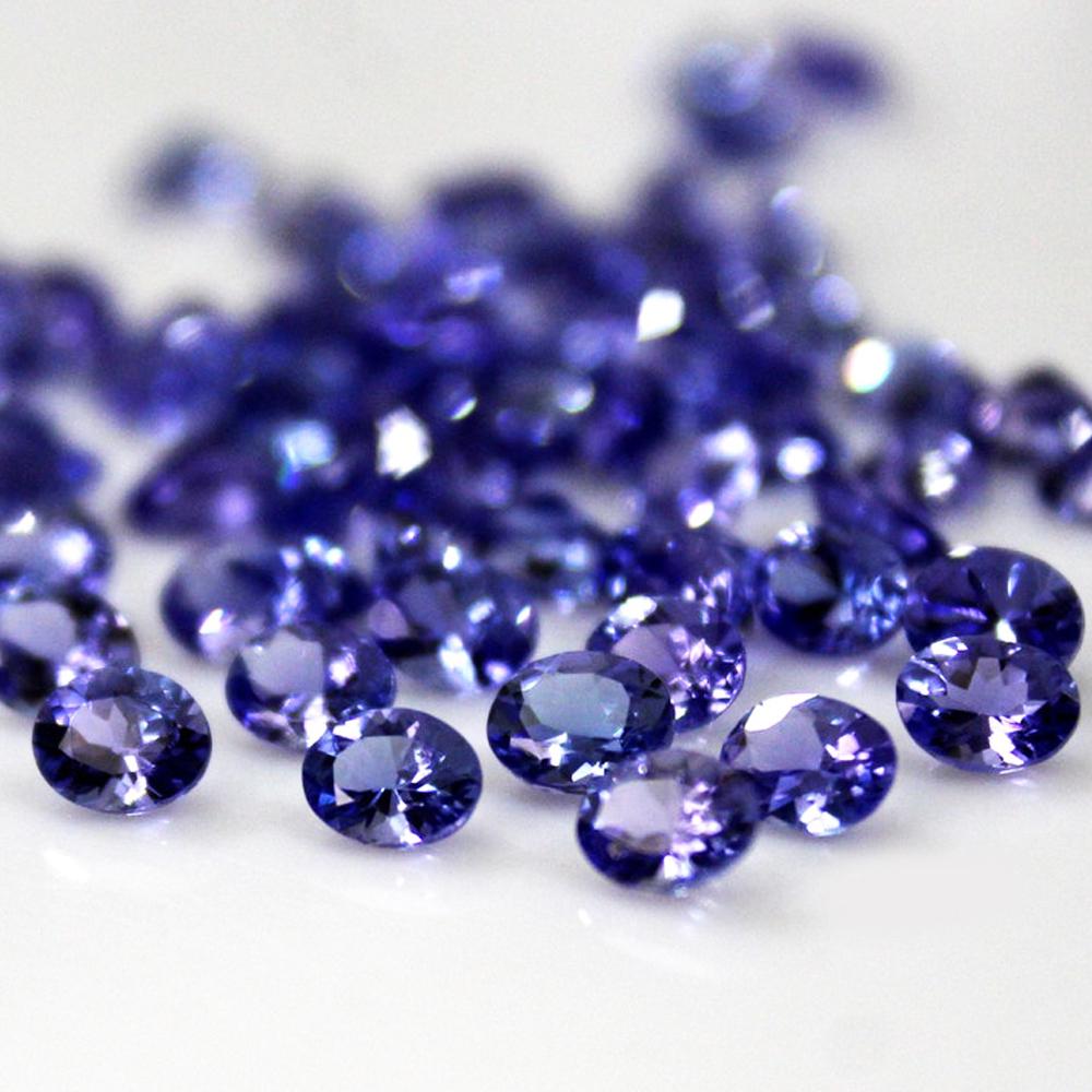 Tanzanite 4x3 MM Oval Faceted Cut 50 Pieces: Natural Tanzanite 4x3 MM Oval Faceted Cut 50 Pieces Gemstone : Tanzanite Shape : Oval Size : 4x3 MM Color : Blue Type : Faceted Cut Quantity : 50 Pieces Weight : 8.5 Ca