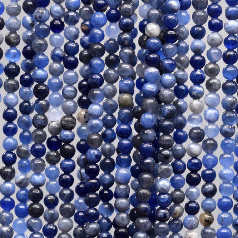 Natural Sodalite AA Gemstone 8 mm Round Smooth Plain Beads 5 Strand: Natural Sodalite AA Gemstone 8 mm Micro Round Smooth Plain Beads Rondelle 5 Strand 15.5 Inches Each Product Type : Loose Beads Strand Gemstone : Sodalite AA Beads Shape : Round Smooth Plain Beads Size