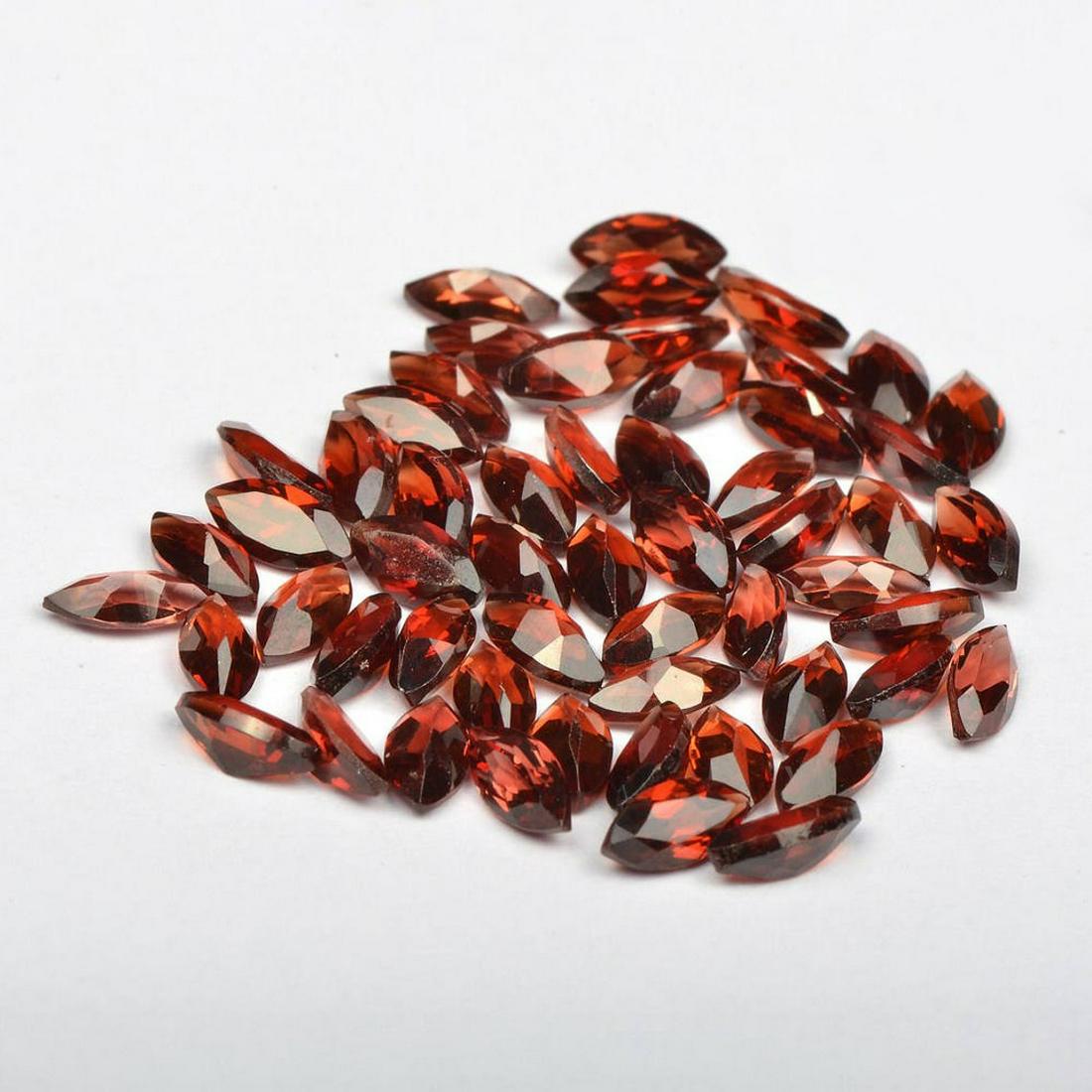 Red Garnet 3.5x7 MM Marquise Faceted Cut 50 Pieces (1 of 1)