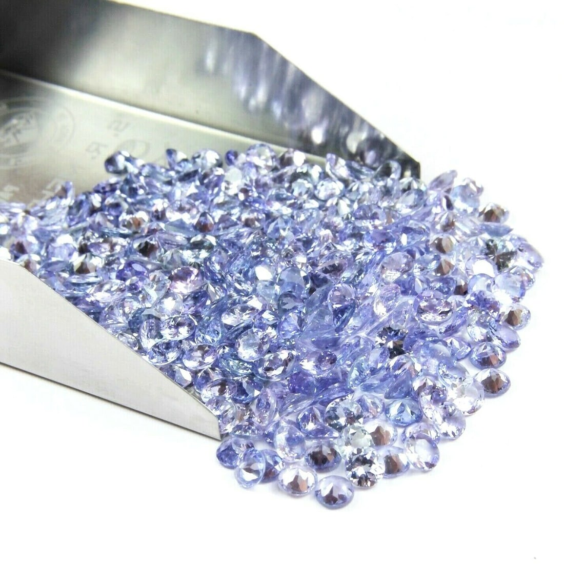 Tanzanite 2 MM Round Faceted Cut 100 Pieces (1 of 3)