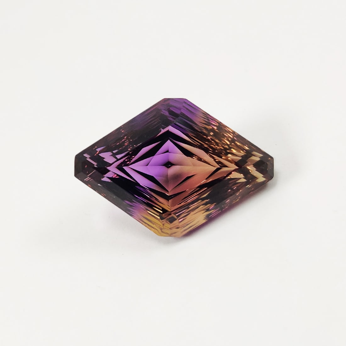 Natural Ametrine Fancy Concave Cut 60.75 Cts. Gemstone (1 of 5)