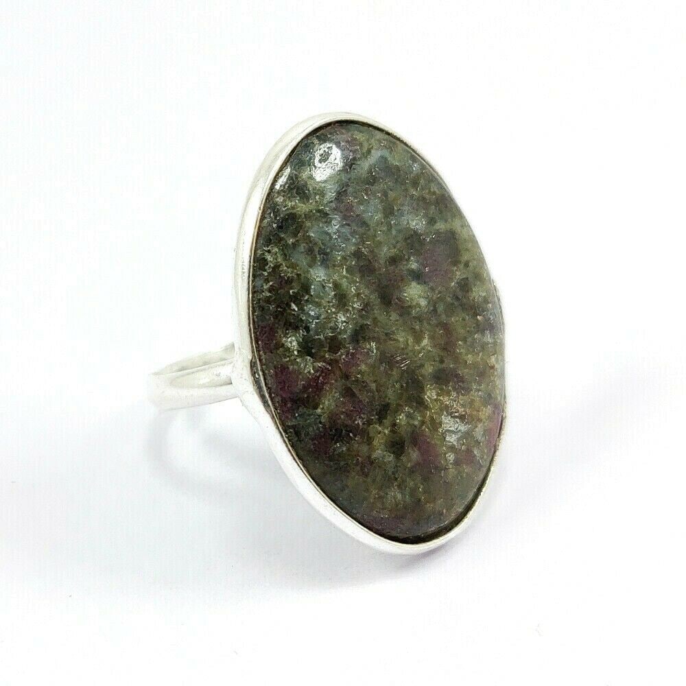 RUBY KYANITE 925 STERLING SILVER RING (1 of 2)
