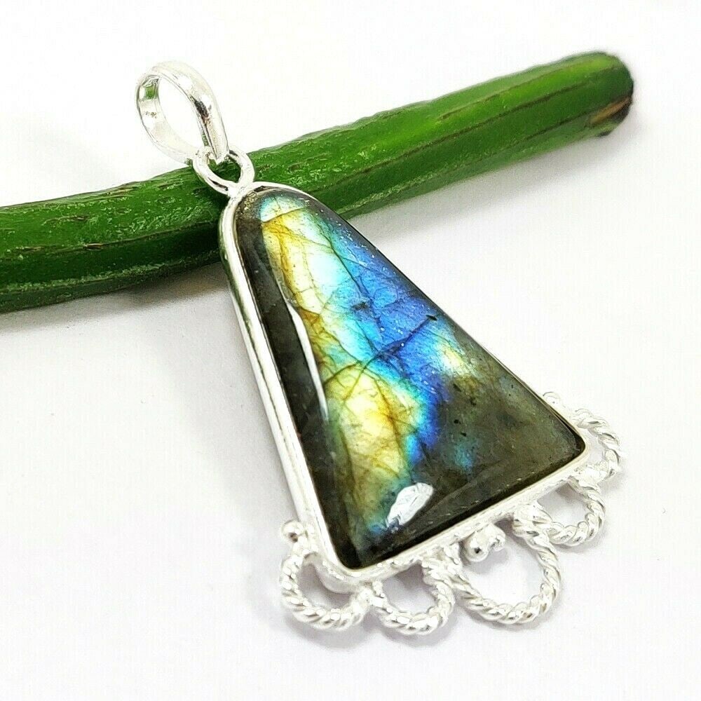 LABRADORITE 92.5 STERLING SILVER PENDANT (1 of 3)